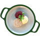Varkenshamlap, bietjes en puree (Gemalen)