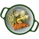 Lekkerbek met remouladesaus, snijbonen en aardappelpuree