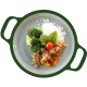 Kip Jambalaya, broccoli en witte rijst (NA)
