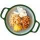 Foe yong hai met bami goreng (NA)