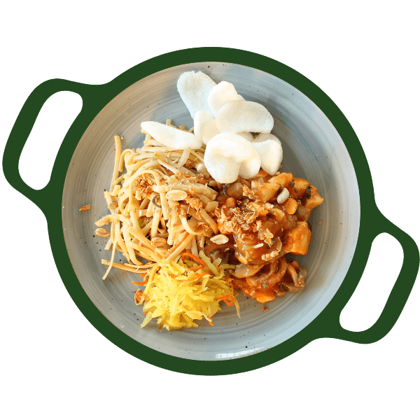 Foe yong hai met bami goreng (NA)